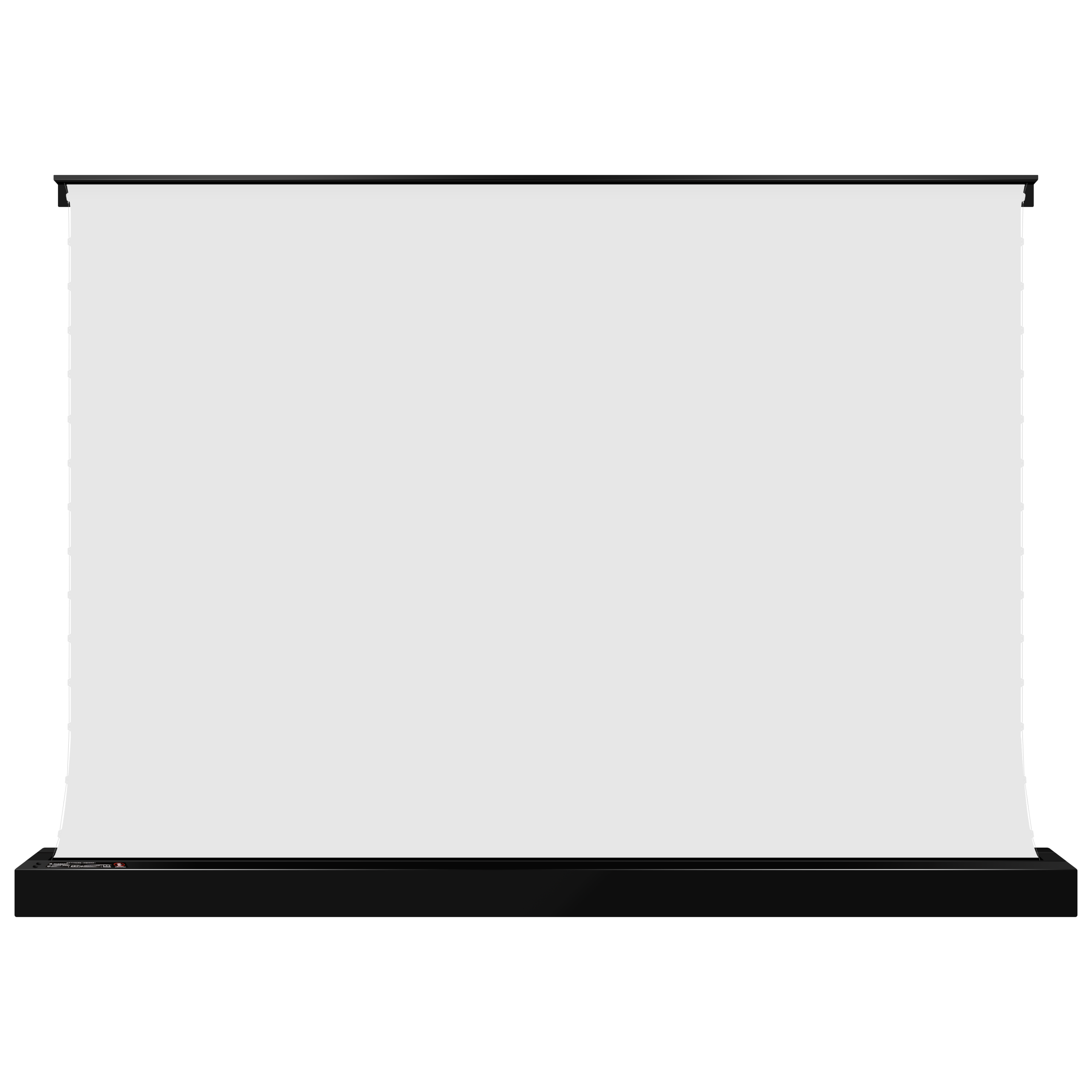 VIVIDSTORM S White Cinema P Acoustically Transparent Motorised Floor ...
