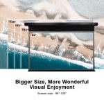 VIVIDSTORM PRO A Slimline Motorised Drop Down Projector Screen for Ceiling Mounted UST Laser Projectors - Image 3