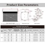 VIVIDSTORM PRO A Slimline Motorised Drop Down Projector Screen for Ceiling Mounted UST Laser Projectors - Image 4