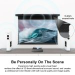 VIVIDSTORM PRO P Slimline ALR Acoustically Transparent Motorised Drop Down UST Projector Screen - Image 12