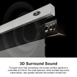 VIVIDSTORM PRO P Slimline ALR Acoustically Transparent Motorised Drop Down UST Projector Screen - Image 13