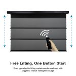 VIVIDSTORM PRO PA Acoustically Transparent Slimline Motorised Drop Down Projector Screen for Ceiling Mounted UST Laser Projector - Image 10