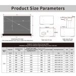 VIVIDSTORM S ALR Motorised Floor Rising Projector Screen for Standard Throw Projectors - 画像 (10)