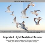 VIVIDSTORM S ALR Motorised Floor Rising Projector Screen for Standard Throw Projectors - 画像 (11)