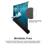 VIVIDSTORM S ALR P Acoustically Transparent Motorised Floor Rising Standard/Long Throw Projector Screen - Image 4