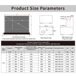VIVIDSTORM S ALR P Acoustically Transparent Motorised Floor Rising Standard/Long Throw Projector Screen - Image 7