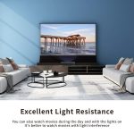 VIVIDSTORM S PRO P Motorised Rollable UST Laser Projector Screen with Acoustic Transparency - Image 9