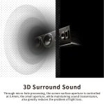 VIVIDSTORM S White Cinema P Acoustically Transparent Motorised Floor Rising Projector Screen - Image 17