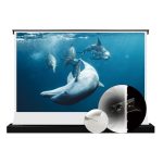 VIVIDSTORM S White Cinema P Acoustically Transparent Motorised Floor Rising Projector Screen - Image 19