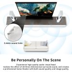VIVIDSTORM S White Cinema P Acoustically Transparent Motorised Floor Rising Projector Screen - Image 6