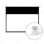 VIVIDSTORM Phantom Recessed In-Ceiling Cinema White Motorised Tension Projector Screen - 画像 (2)
