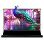 VIVIDSTORM S Lite Hyper Motorized Tension Floor Rising Lenticular ALR Projector Screen - Image 2