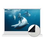 VIVIDSTORM S White Cinema Motorised Floor Rising Projector Screen