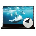 VIVIDSTORM S White Cinema Motorised Floor Rising Projector Screen - Image 17