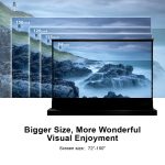 VIVIDSTORM S White Cinema Motorised Floor Rising Projector Screen - Image 4