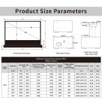 VIVIDSTORM S White Cinema Motorised Floor Rising Projector Screen - Image 6