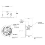 BOSE Professional DesignMax DM2C-LP In-Ceiling Loudspeaker + Luxe Vision Compact Amplifier Sound System - 画像 (4)
