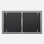Valerion Cinematic White Fixed Frame Projector Screen - Image 3