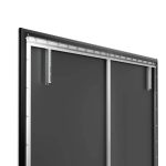 Valerion Cinematic White Fixed Frame Projector Screen - Image 4
