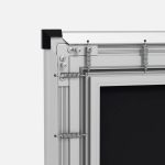 Valerion Cinematic White Fixed Frame Projector Screen - Image 5