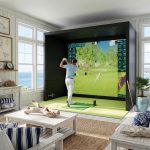 Luxe Vision In-Door Smart Golf Simulator Package Set