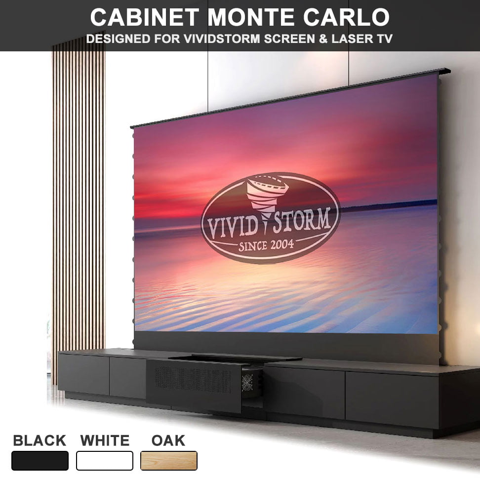 motorised-ust-laser-tv-cabinet-monte-carlo-for-vividstorm-screens.jpg VIVIDSTORM Motorised Laser TV Cabinet Monte Carlo - Image 1