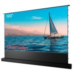100''-130'' AWOL Vision Cinematic+ ALR Motorized Floor Rising Acoustic Screen - Image 3