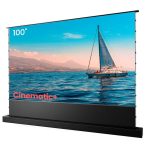 100''-130'' AWOL Vision Cinematic+ ALR Motorized Floor Rising Acoustic Screen - Image 2