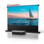 100''-130'' AWOL Vision Cinematic+ ALR Motorized Floor Rising Acoustic Screen - Image 7