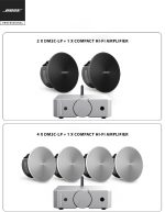 BOSE Professional DesignMax DM2C-LP In-Ceiling Loudspeaker + Luxe Vision Compact Amplifier Sound System - Image 12
