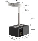 XGIMI Ceiling Mount Interface B - dimensions diagram