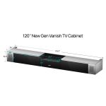 AWOL Vision New Gen Vanish テレビキャビネット - ブラック 120インチ サイズ