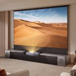 AWOL Vision New Gen Vanish テレビキャビネット - ブラック仕上げ ホームシアターセットアップ