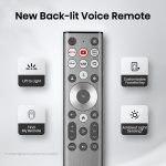 Hisense 136MX 136インチ MicroLEDディスプレイ - バックライト式音声リモコン