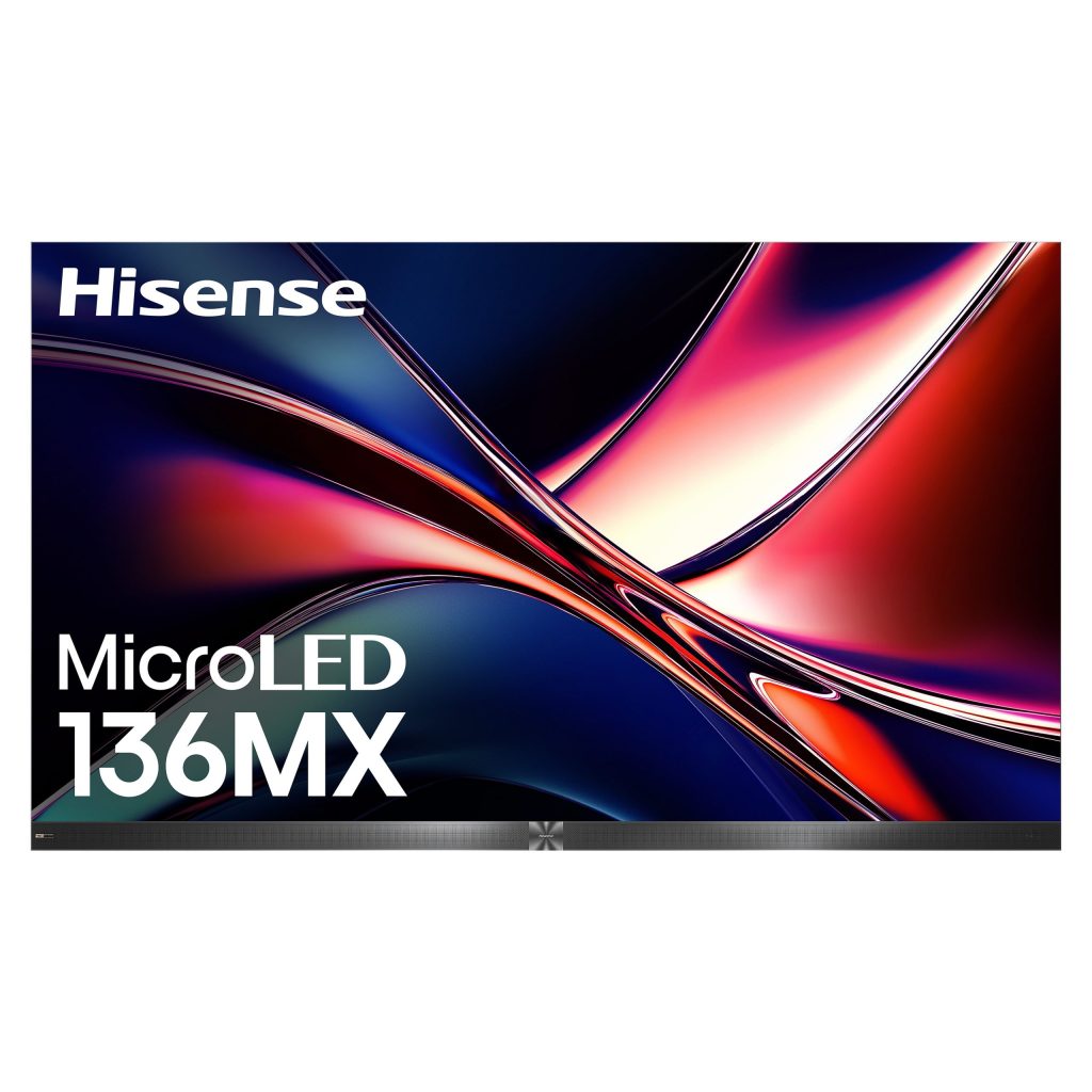 Hisense 136MX 136インチ MicroLEDディスプレイ - 136MX MicroLEDディスプレイの正面図